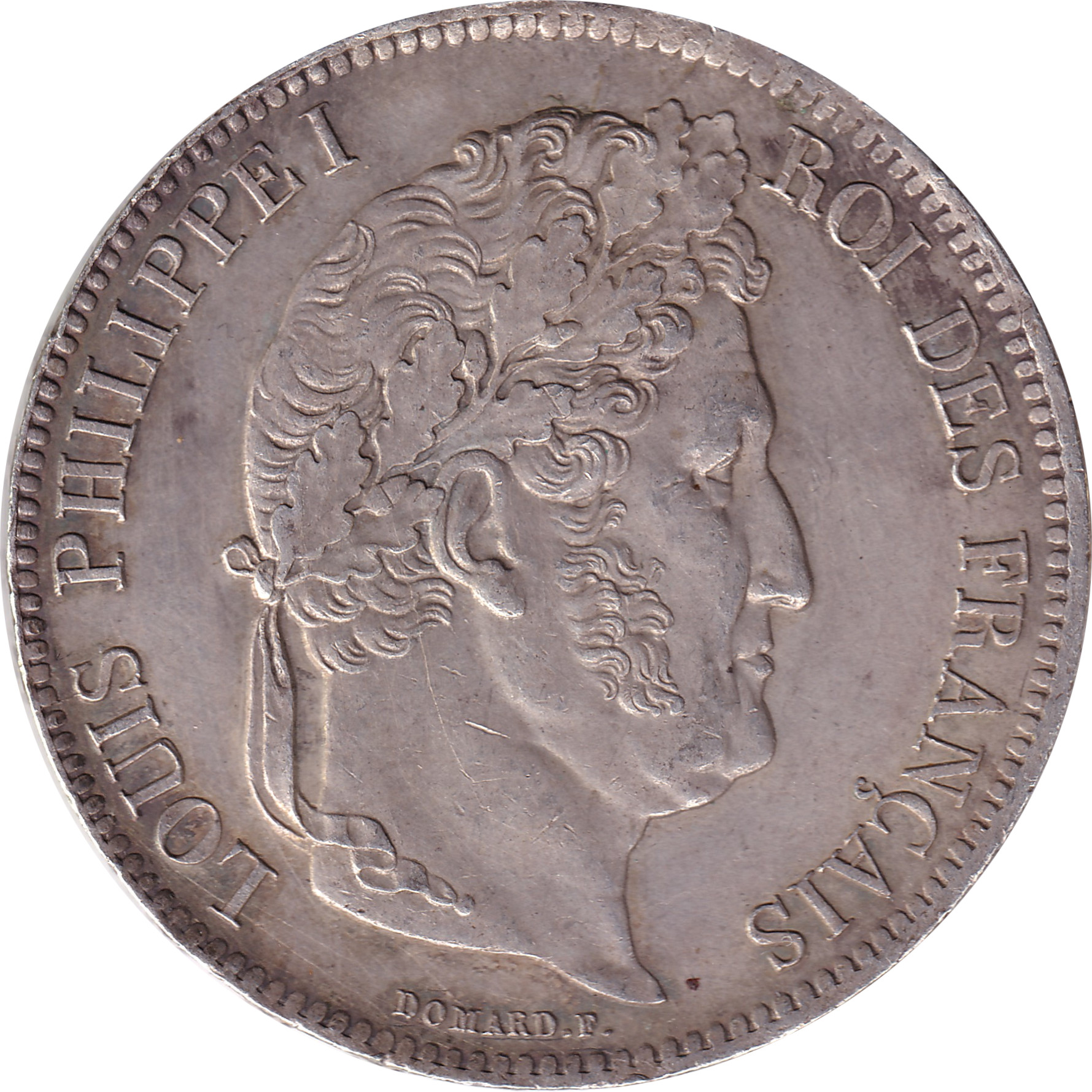 5 francs - Louis Philippe I - Laureate head