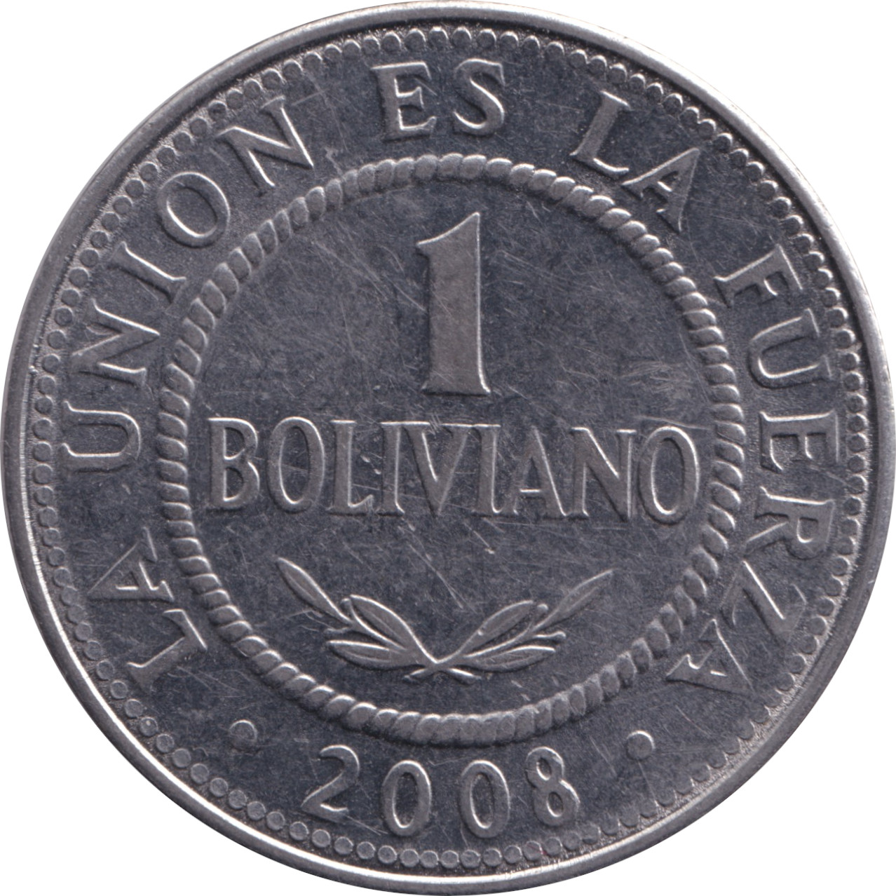 1 boliviano - République de Bolivie