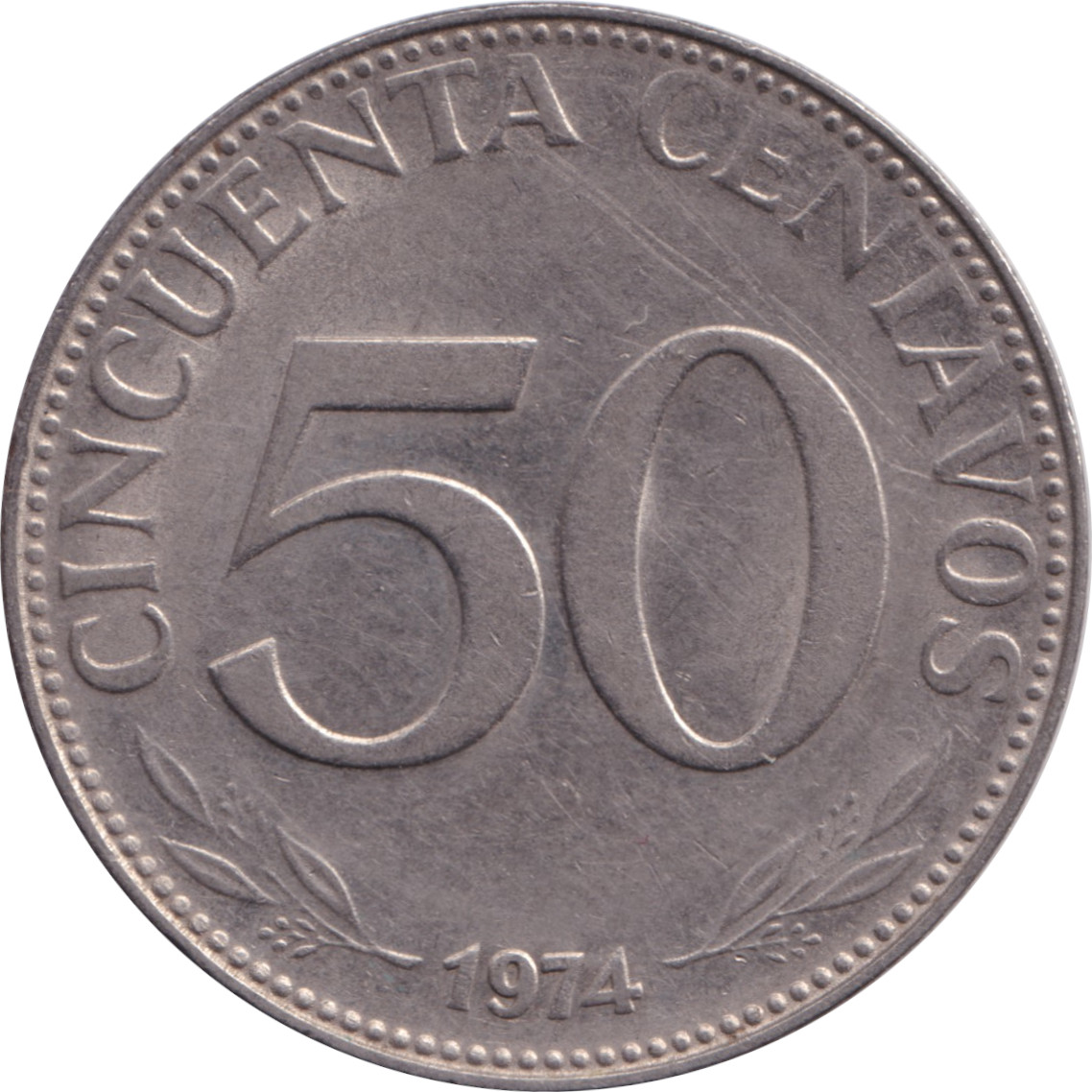 50 centavos - Armoiries