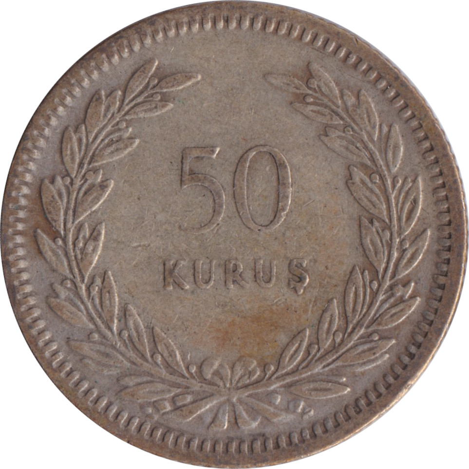 50 kurus - Emblème
