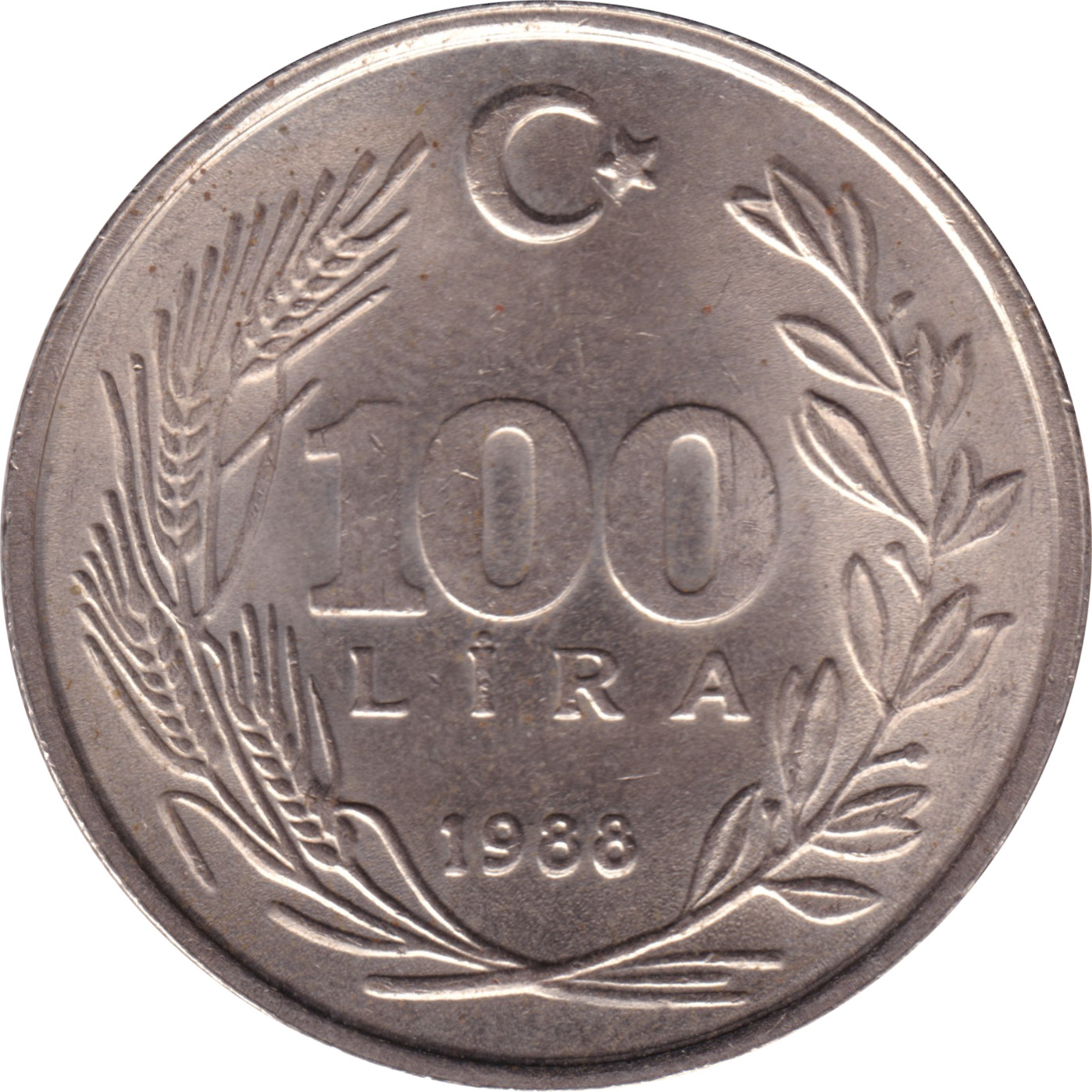 100 lira - Moustafa Kemal - Type 1
