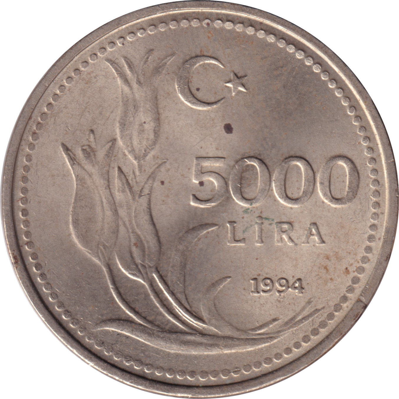 5000 lira - Moustafa Kemal