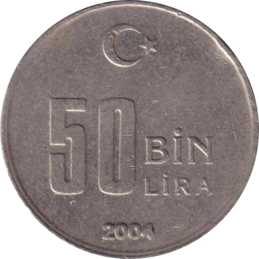 50 bin lira - Moustafa Kemal - Type 2