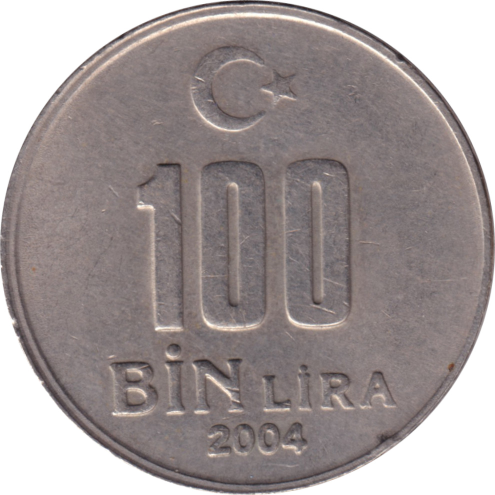 100 bin lira - Moustafa Kemal