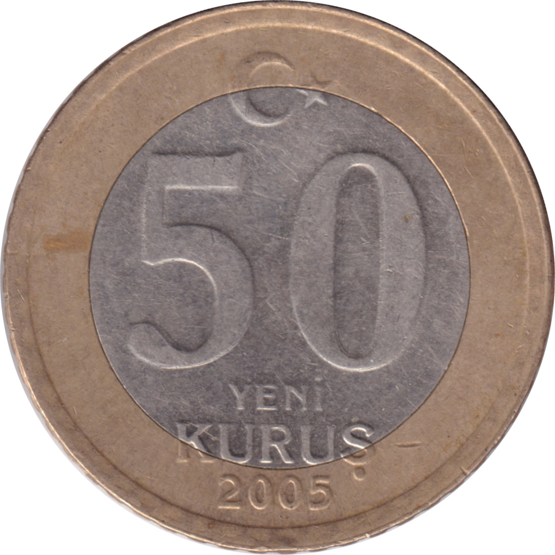 50 kurus - Moustafa Kemal • Yeni Kurus