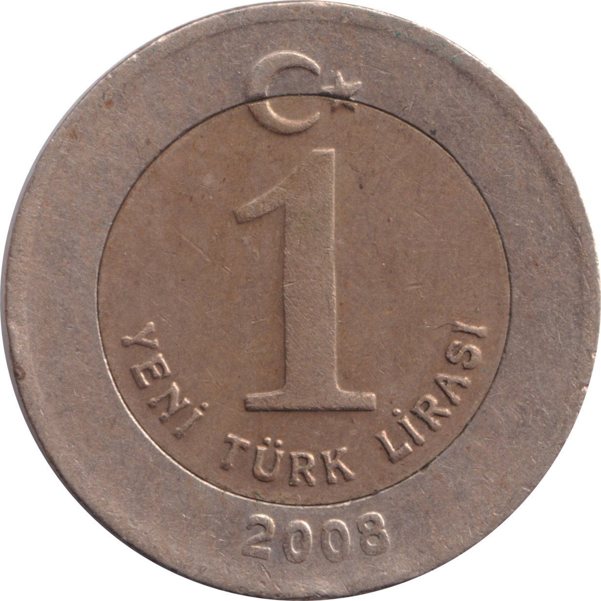1 lira - Moustafa Kemal • Yeni lira