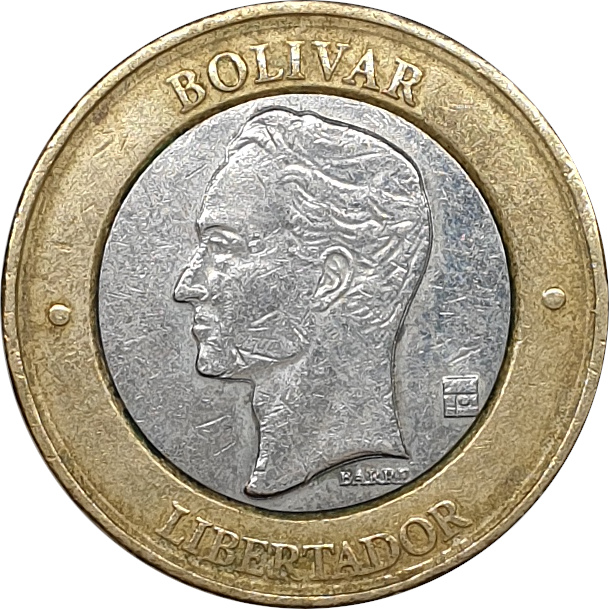 1000 bolivares - Simon Bolivar