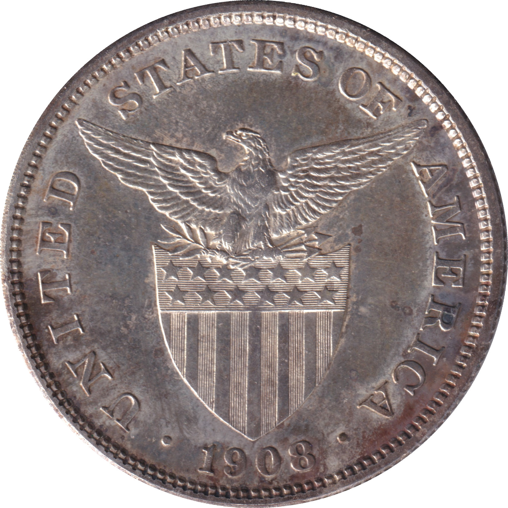 1 peso - Emblème américain • Type léger