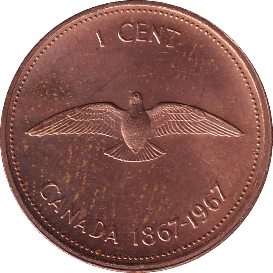 1 cent - Confédération - 100 ans