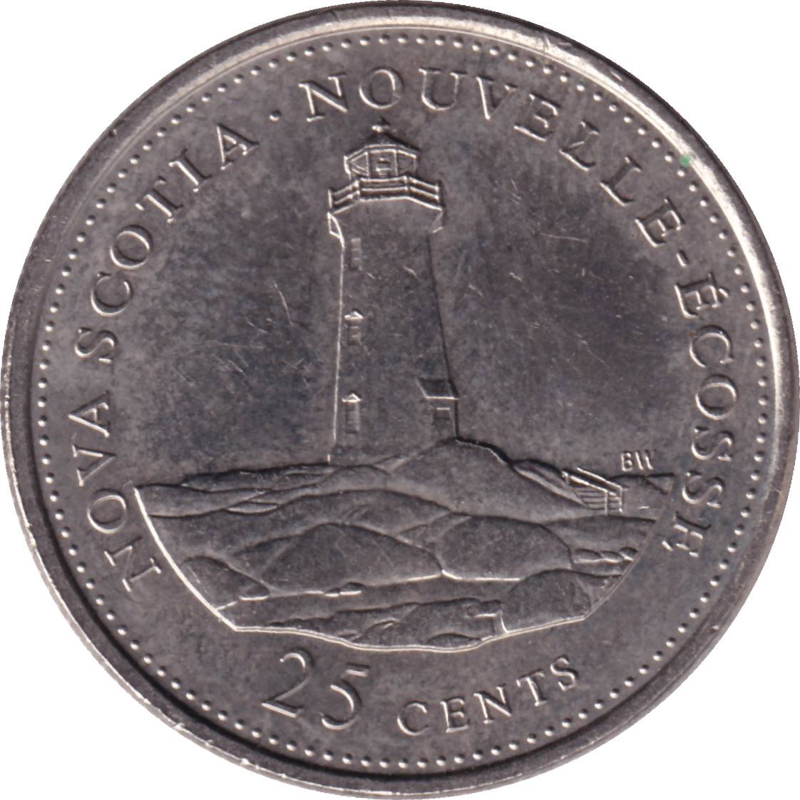 25 cents - Nouvelle-Ecosse