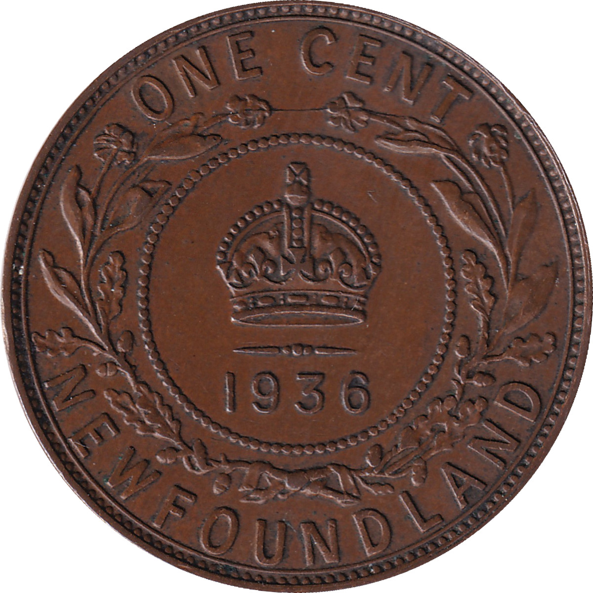 1 cent - George V