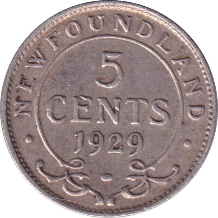 5 cents - Georges V