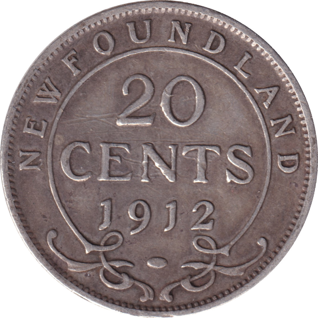 20 cents - George V
