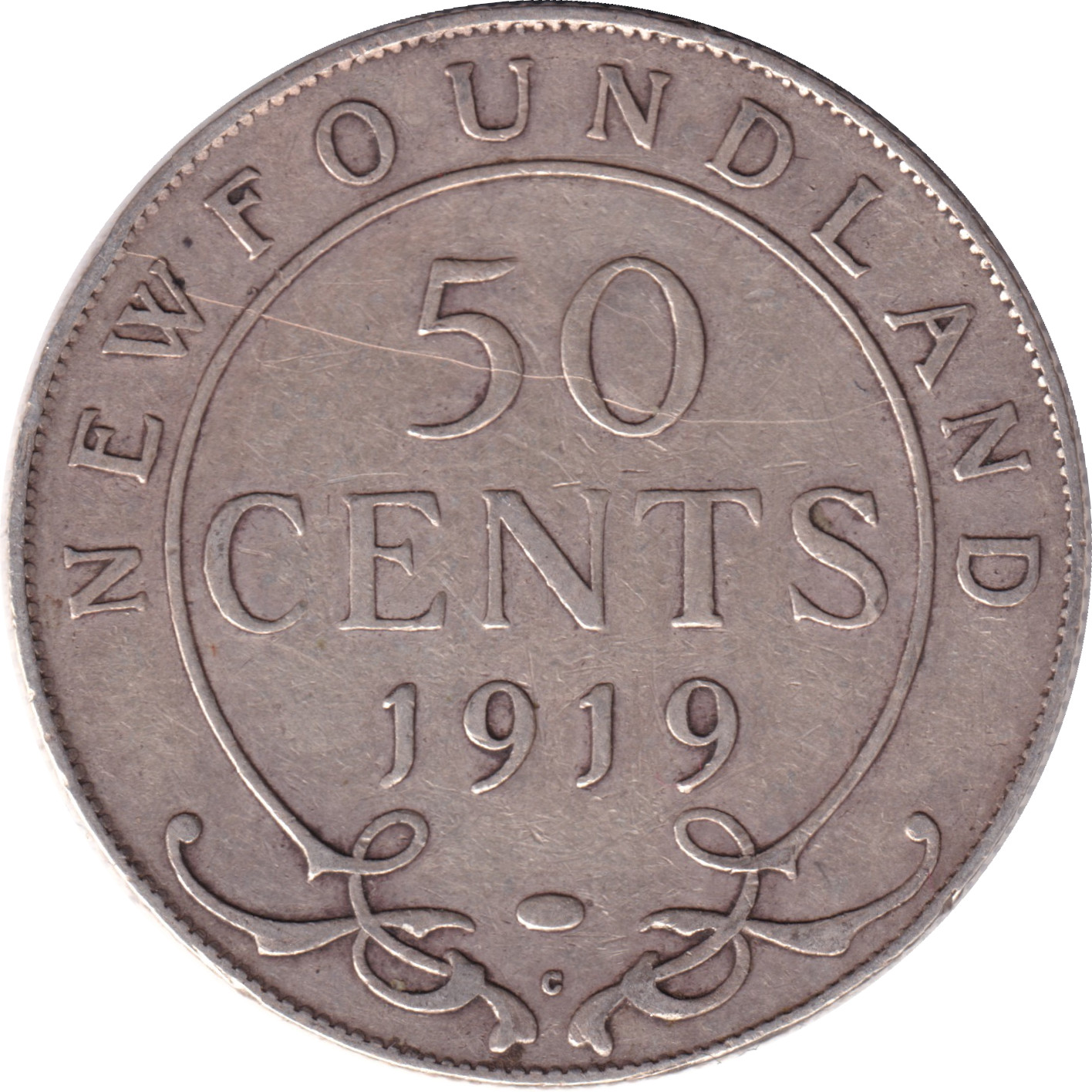 50 cents - George V