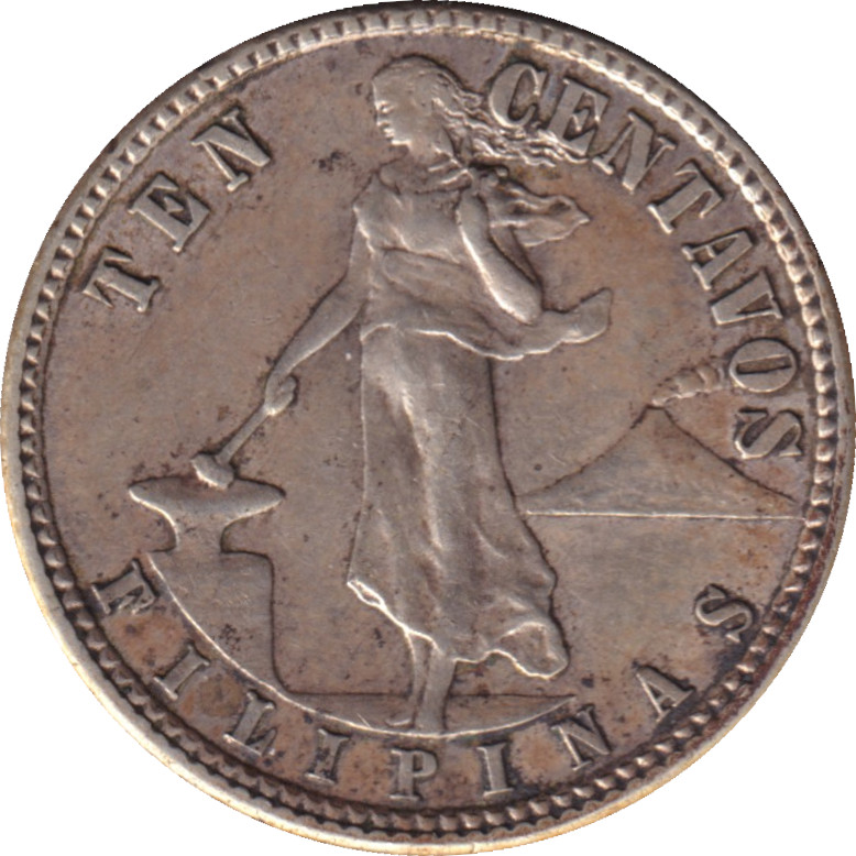 10 centavos - Emblème du Commonwealth