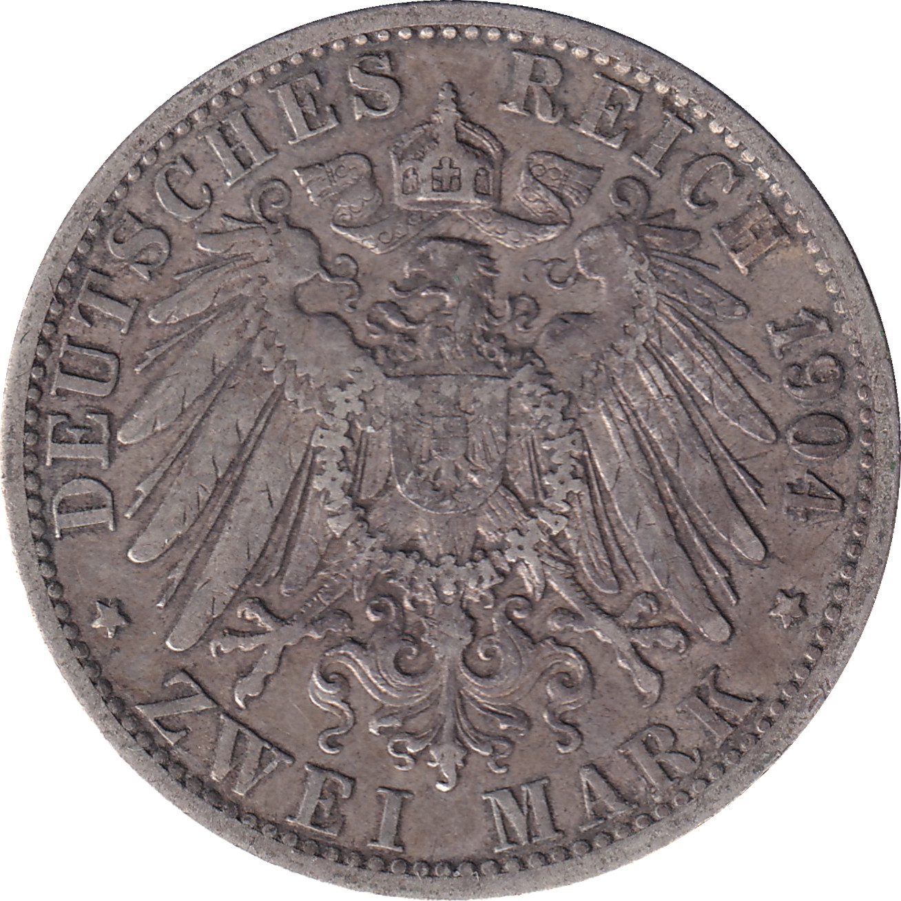 2 mark - Guillaume II - Aigle large