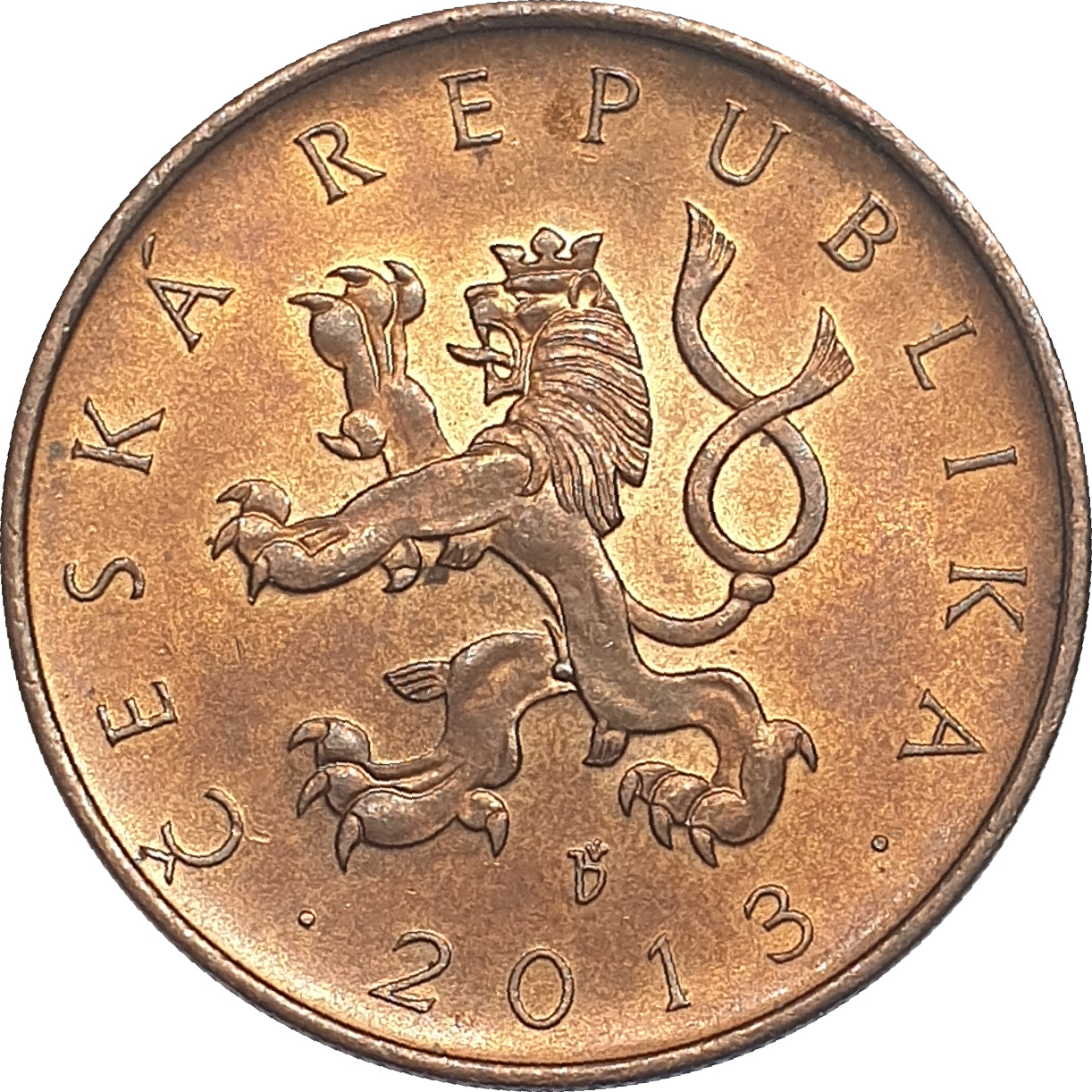 10 korun - Lion héraldique