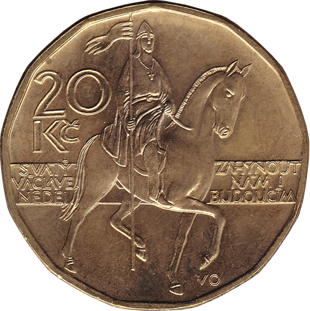 20 korun - Lion héraldique
