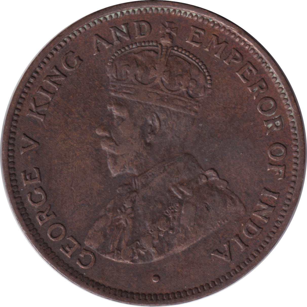 1 cent - George V - Rameaux centraux