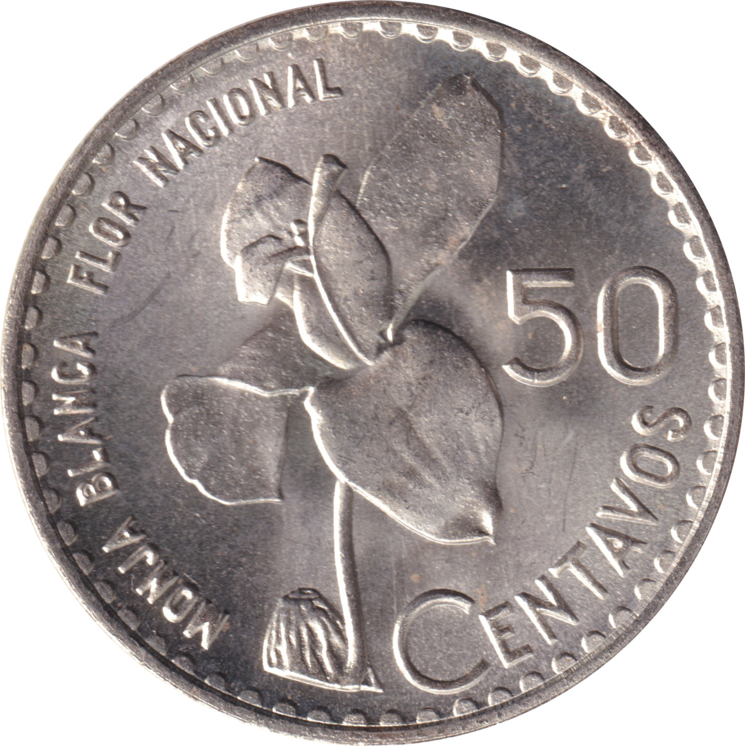 50 centavos - Emblème - Type lourd