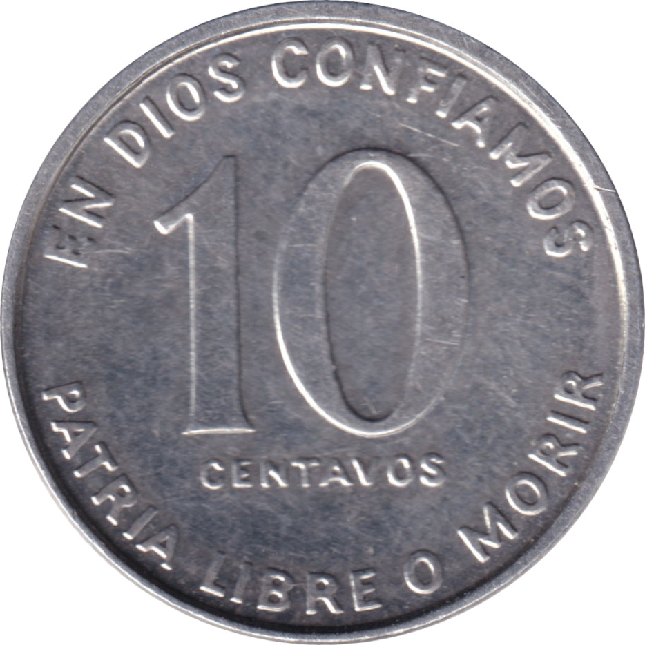10 centavos - César Augusto Sandino
