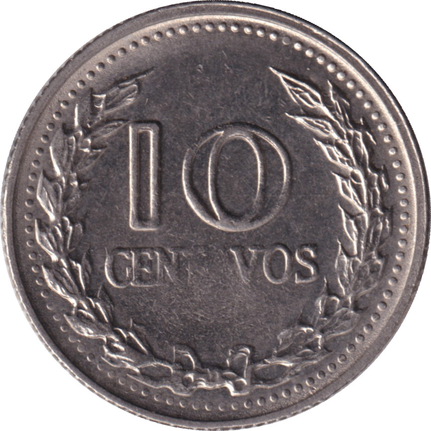 10 centavos - Santander - Petite tête