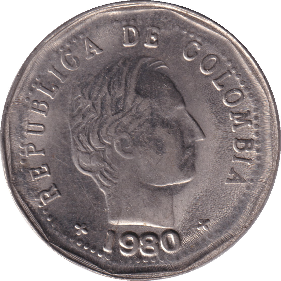 50 centavos - Santander - Polygonale
