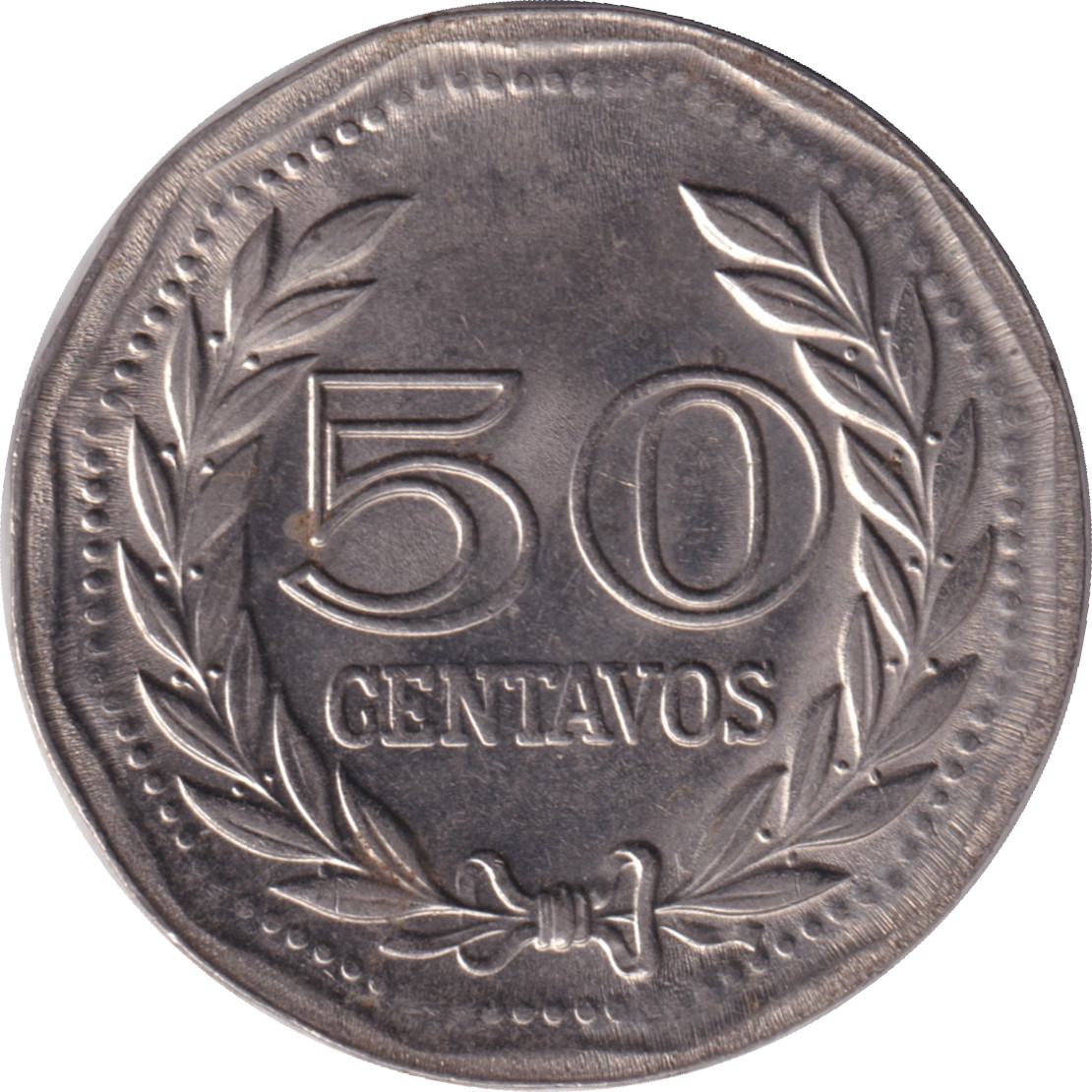 50 centavos - Santander - Polygonale