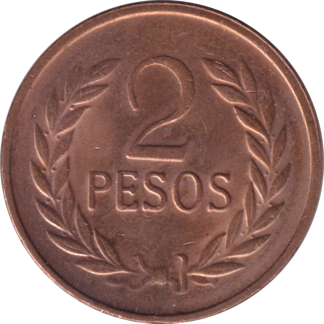 2 pesos - Simon Bolivar