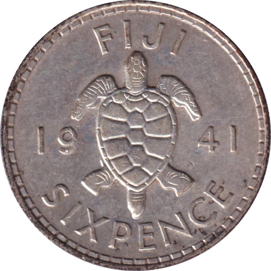 6 pence - Georges VI • Petite tête
