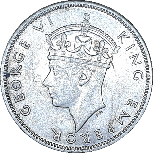 1 shilling - Georges VI • Petite tête