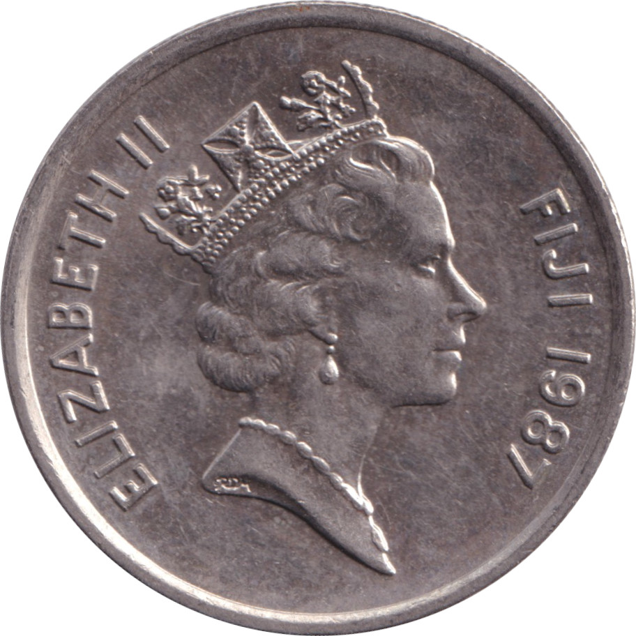 5 cents - Élizabeth II • Tête mature - Lourde