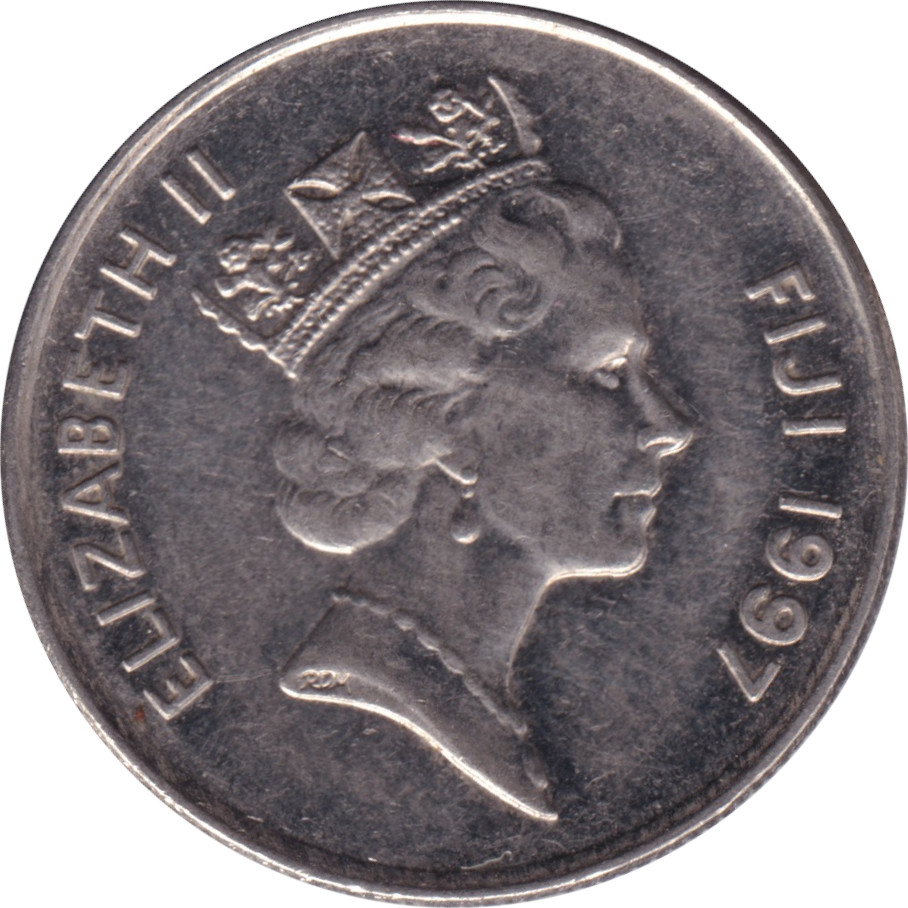 5 cents - Élizabeth II • Tête mature - Lourde