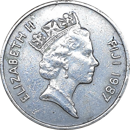10 cents - Élizabeth II • Tête mature - Lourde