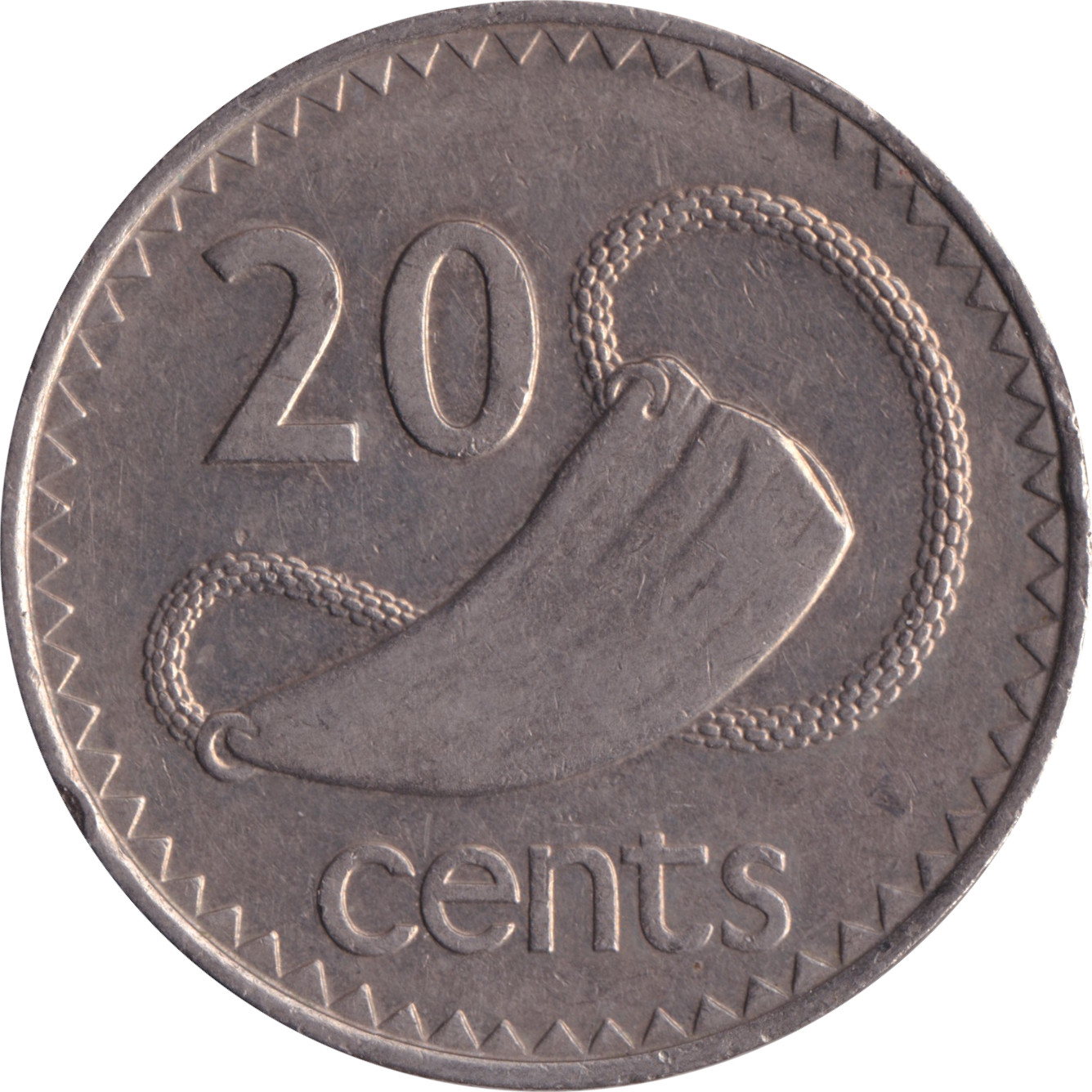 20 cents - Élizabeth II • Buste jeune