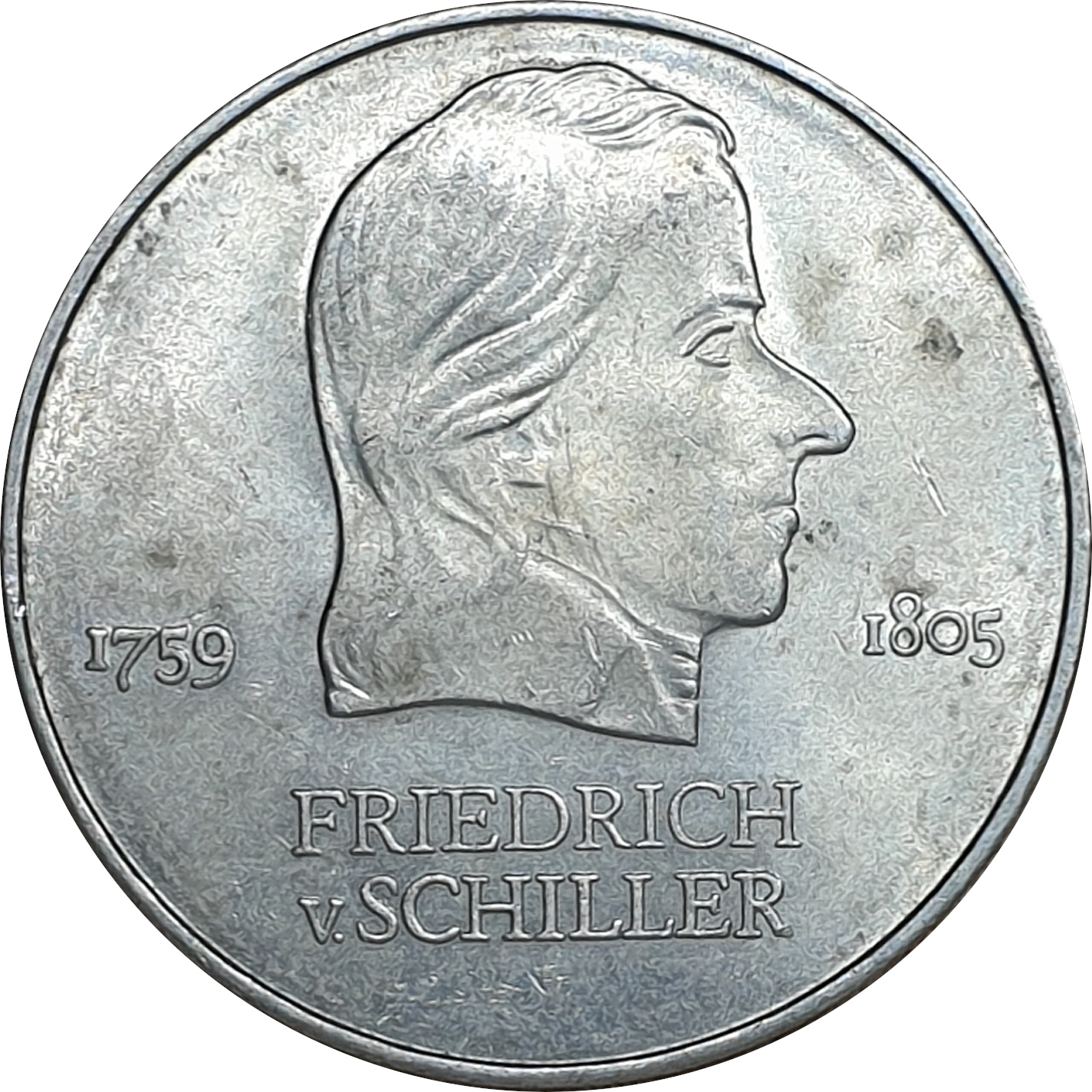 20 mark - Friedrich von Schiller
