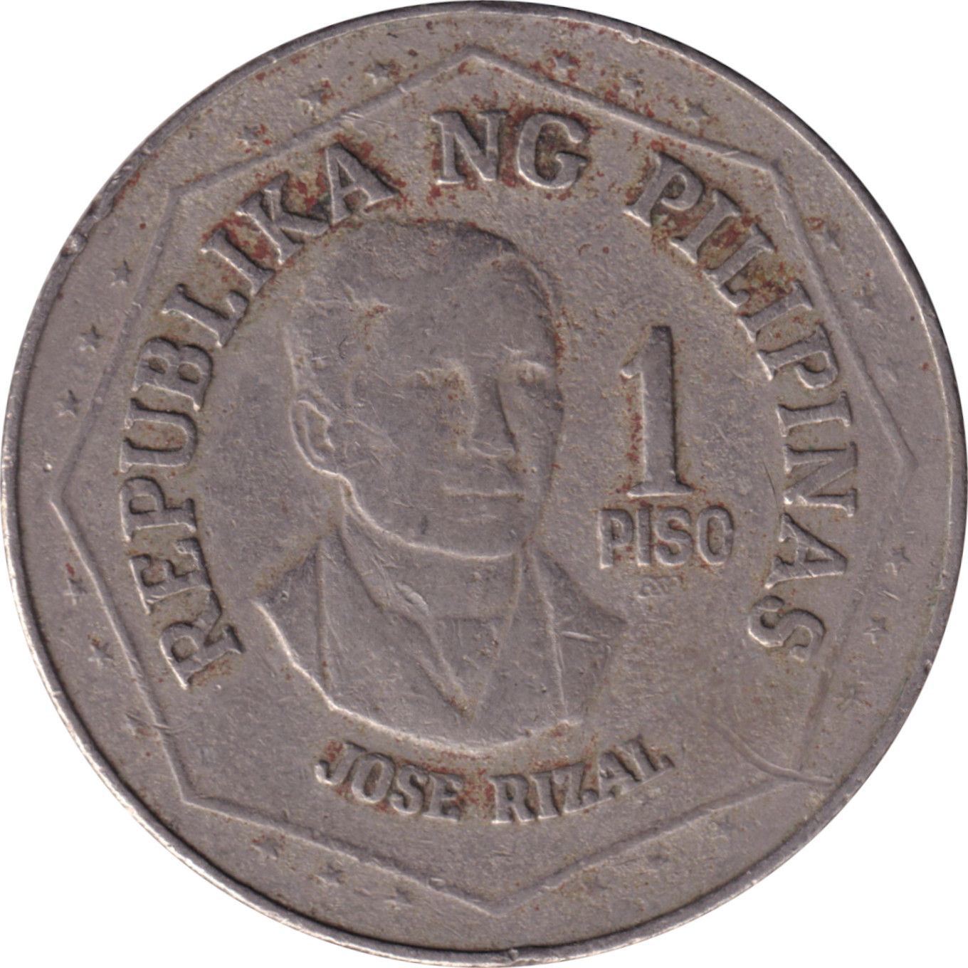 1 piso - Jose Rizal de face
