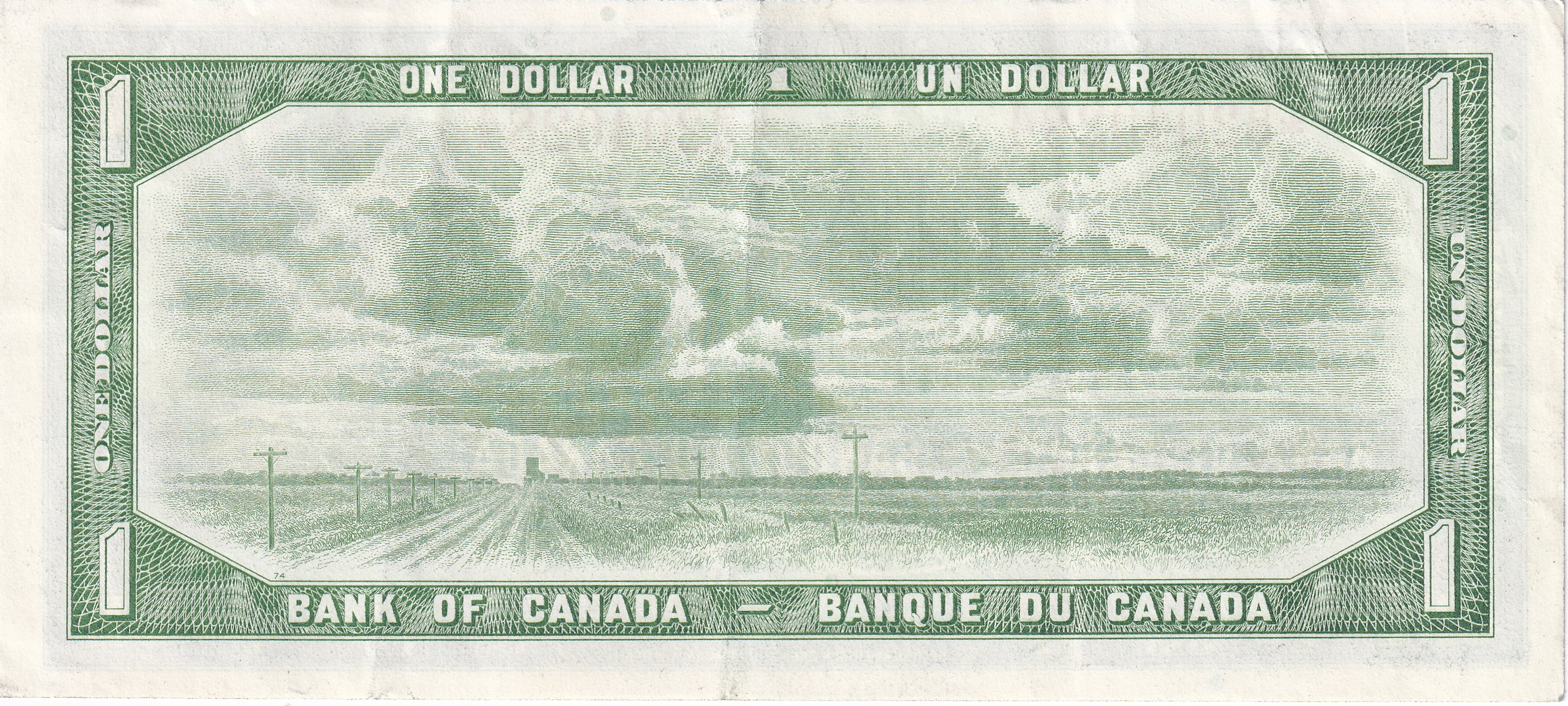 1 dollar - Série 1954 - Elizabeth II