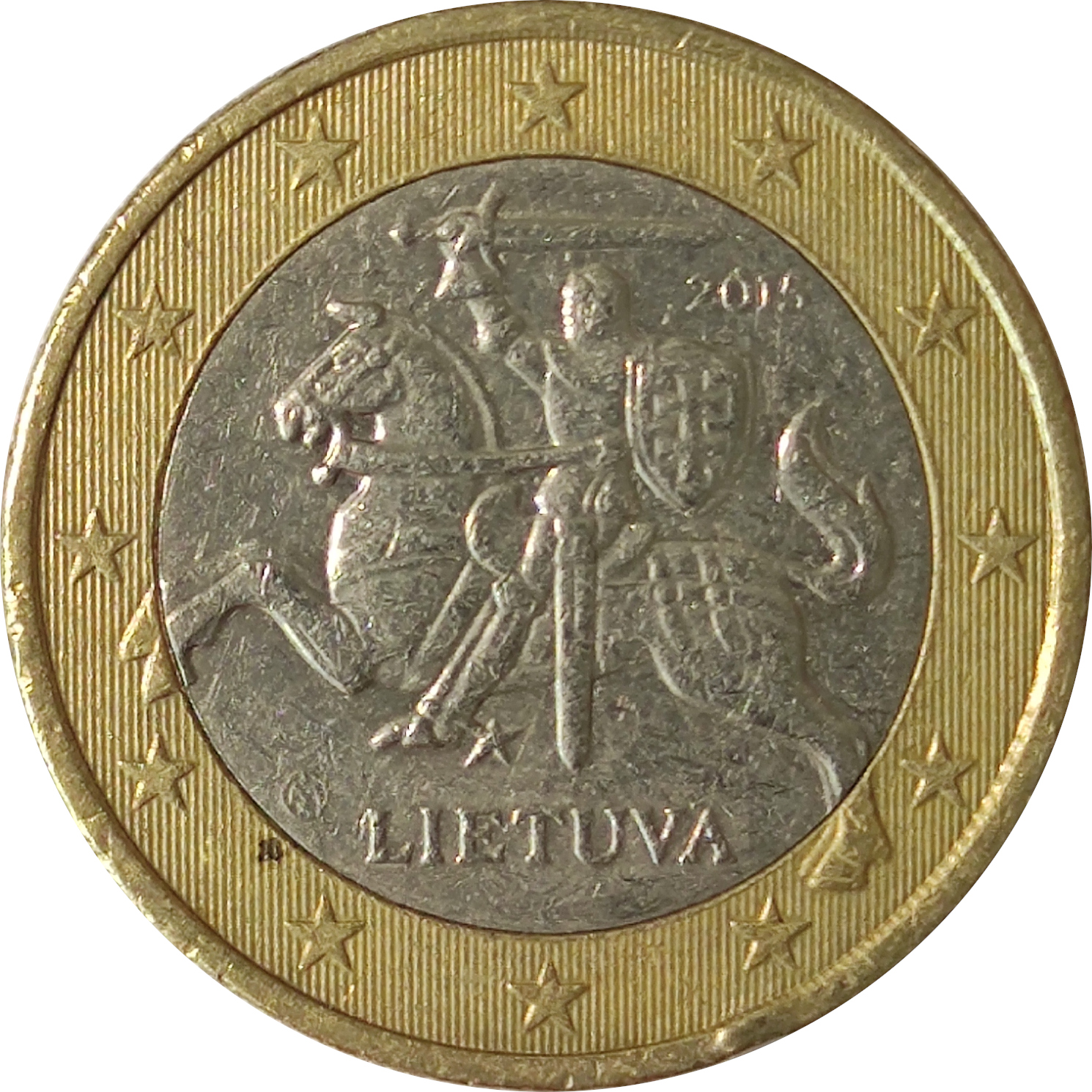 1 euro - Vytis