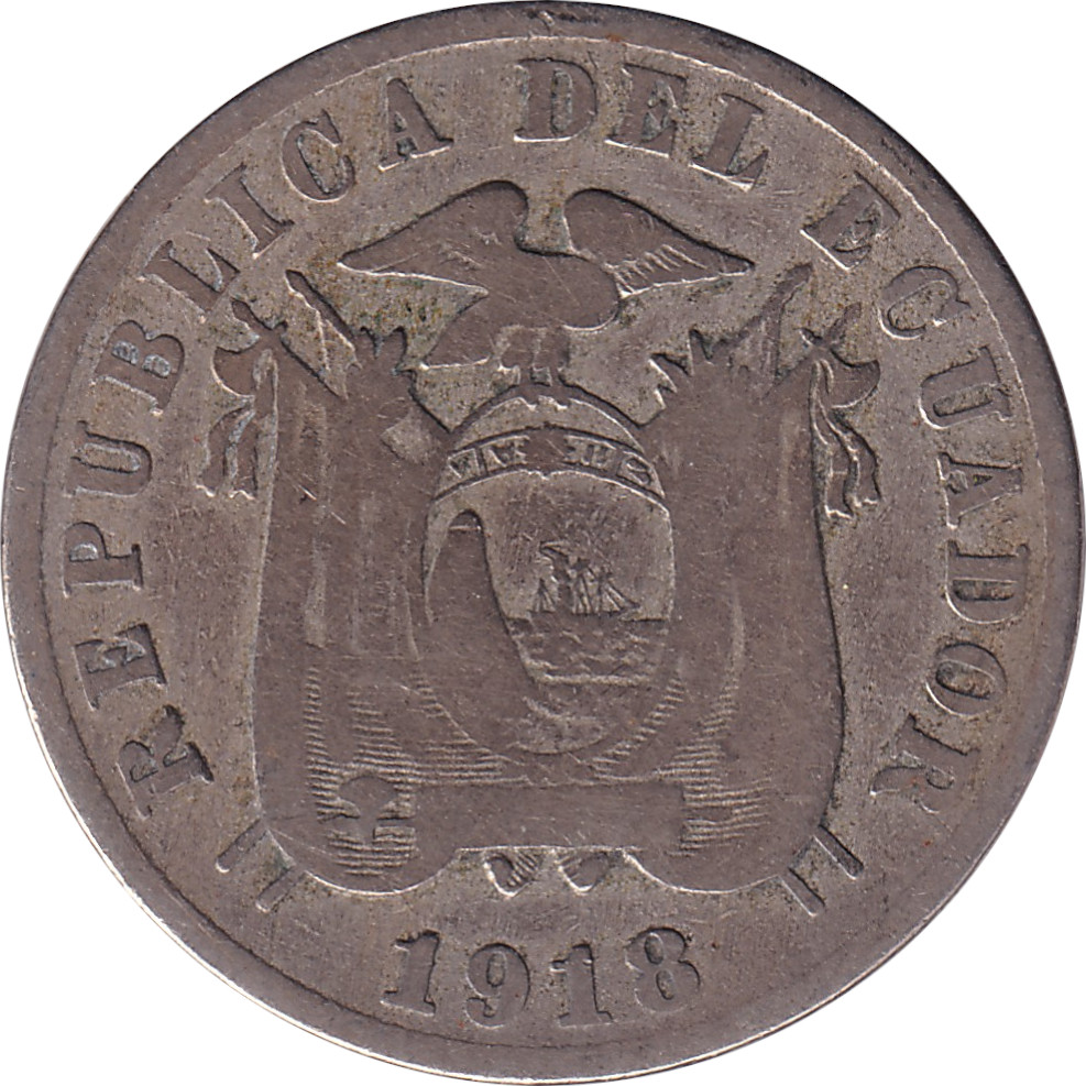 5 centavos - Armoiries • CINCO CENTAVOS