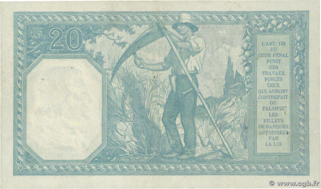 20 francs - Bayard
