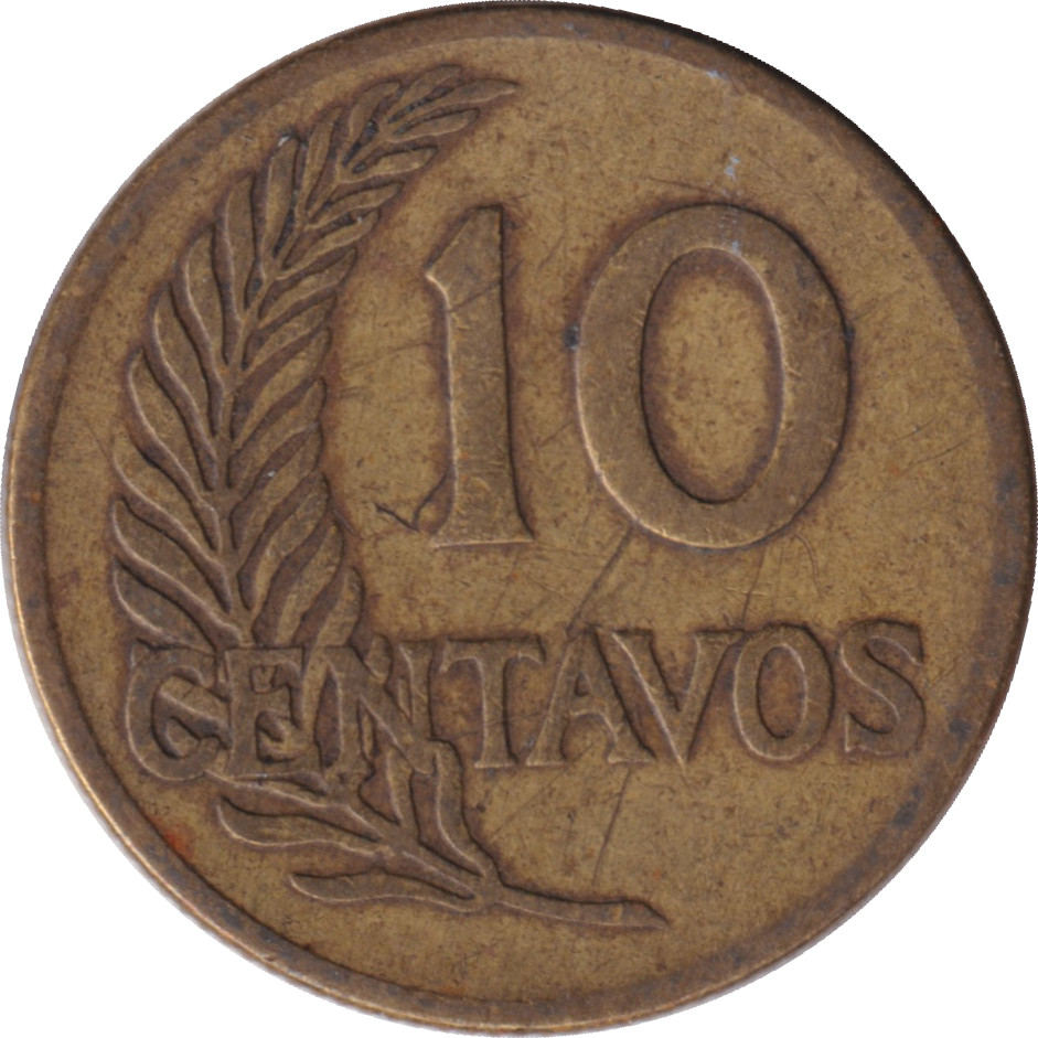 10 centavos - Cérès - Type 1