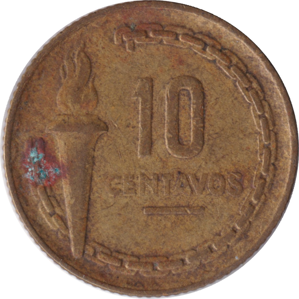 10 centavos - Abolition de l'esclavage - 100 years