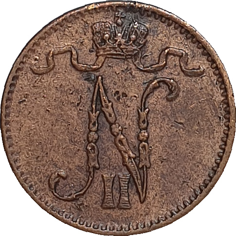 1 penni - Nicolas II