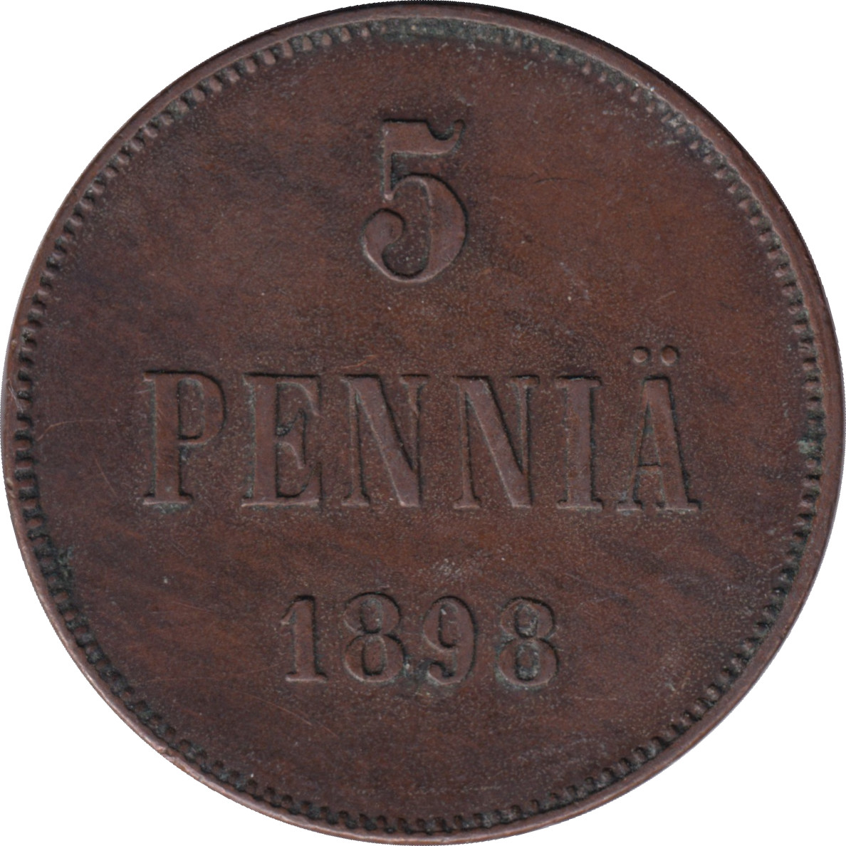 5 pennia - Nicolas II