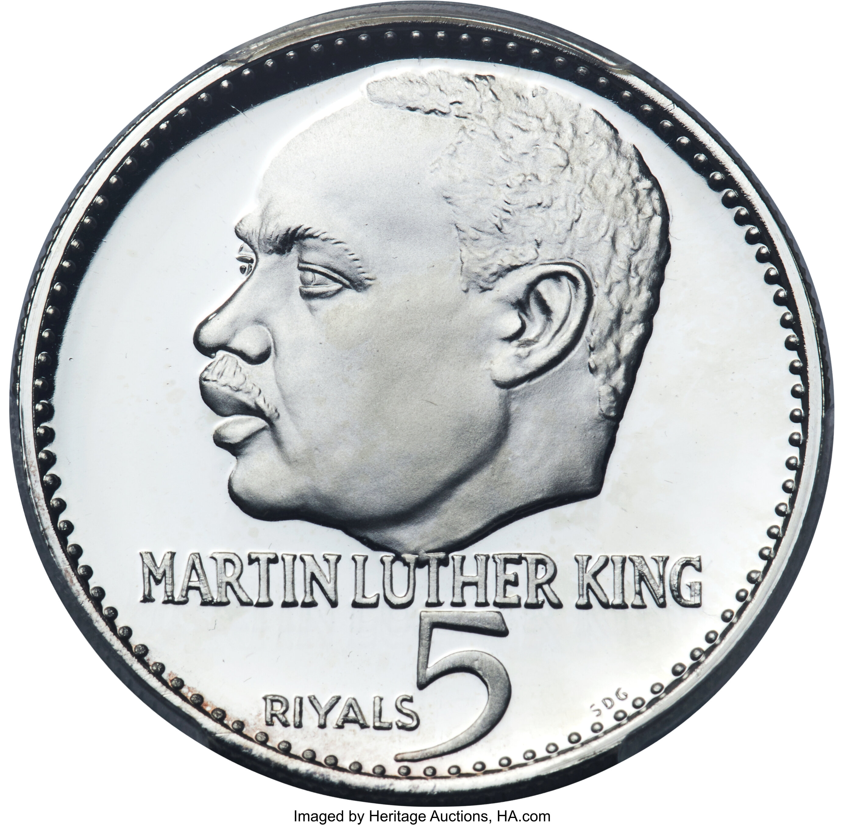 5 riyals - Martin Luther King