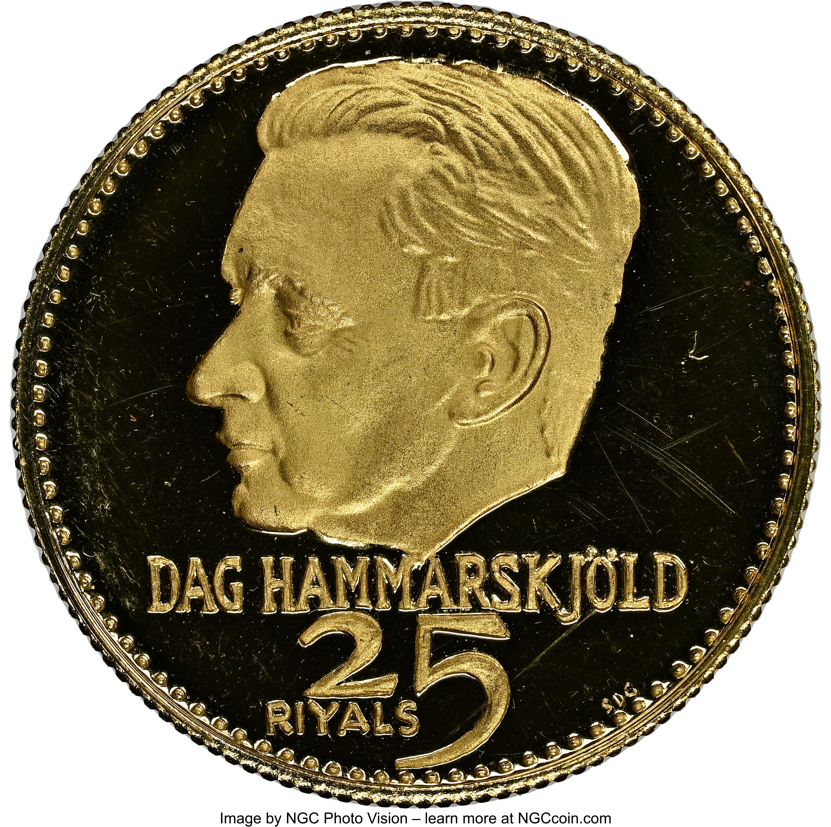 25 riyals - Dag Hammarskjold