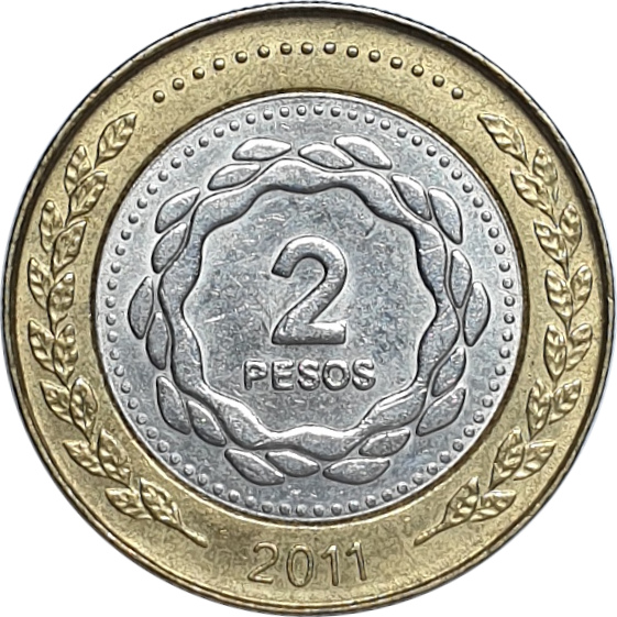 2 pesos - Révolution