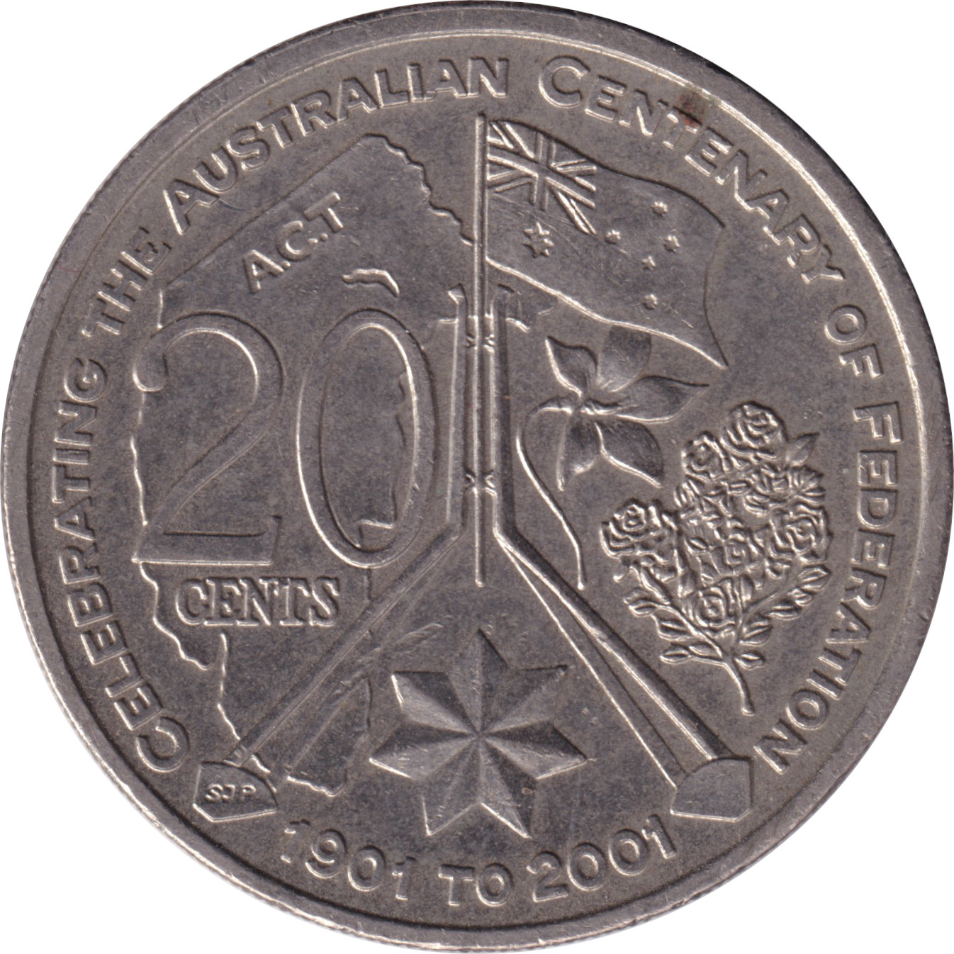 20 cents - Territoire de la Capitale