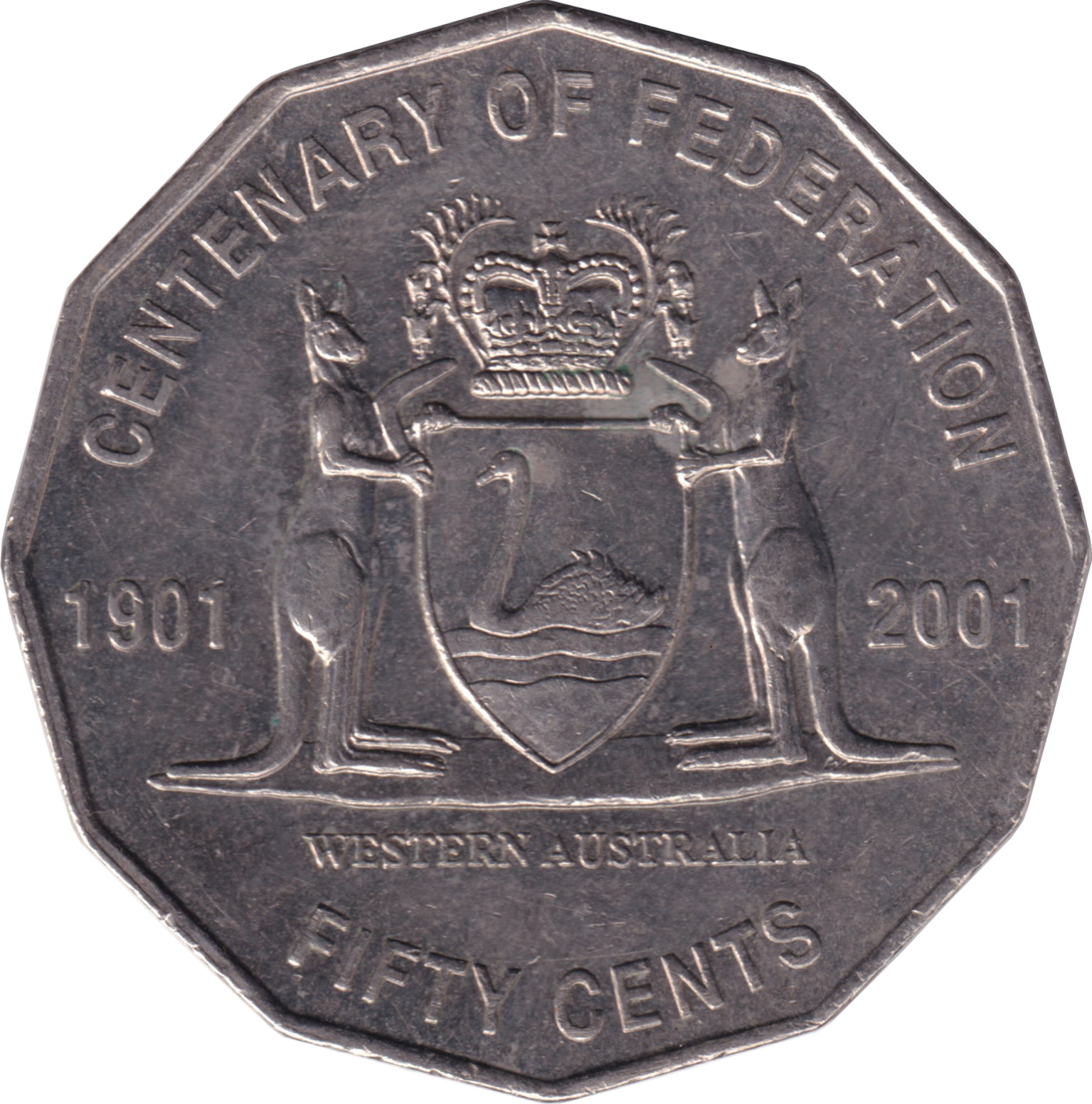 50 cents - Australie Occidentale